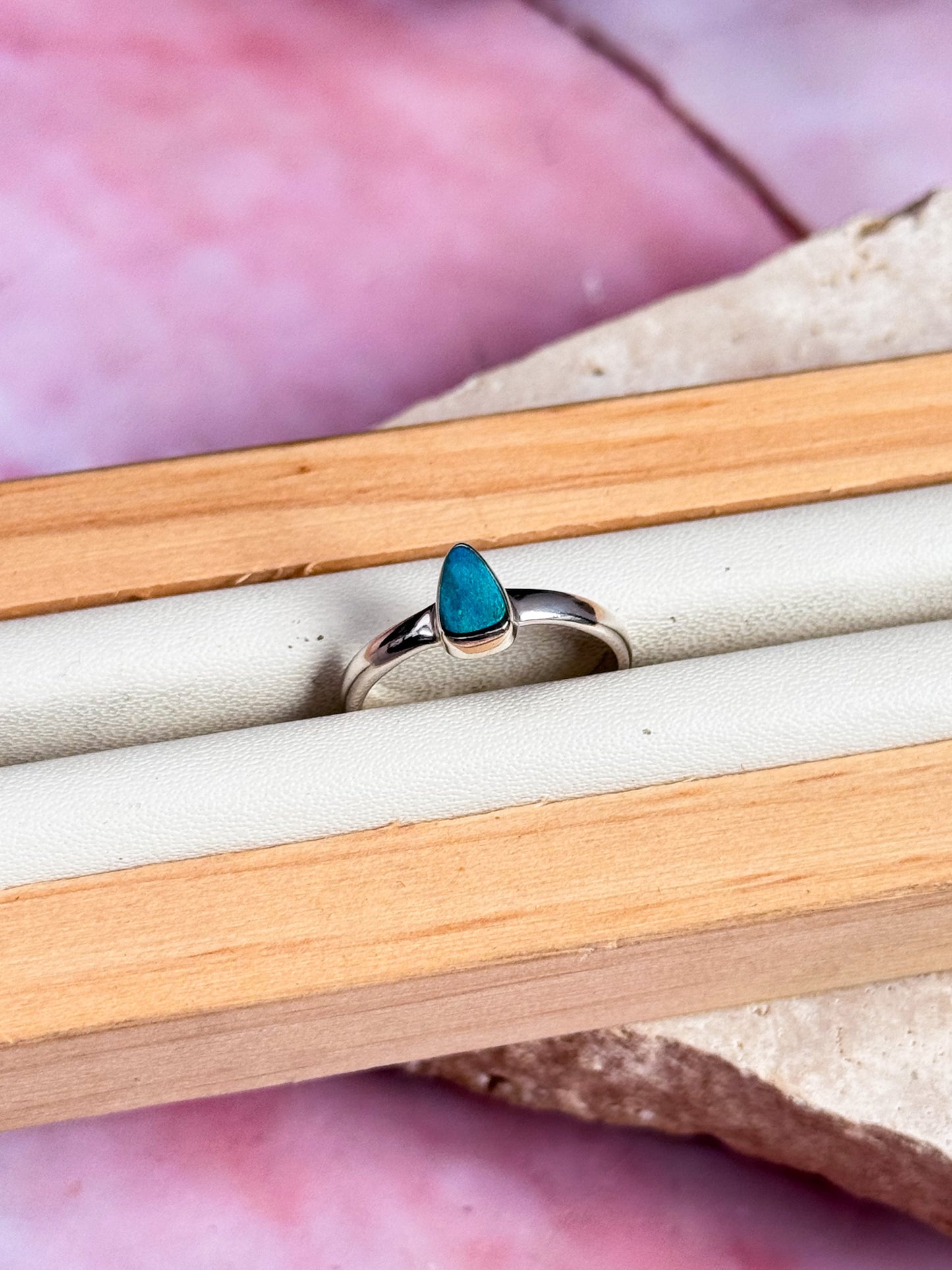 Australian Opal Ring - Size 5.5