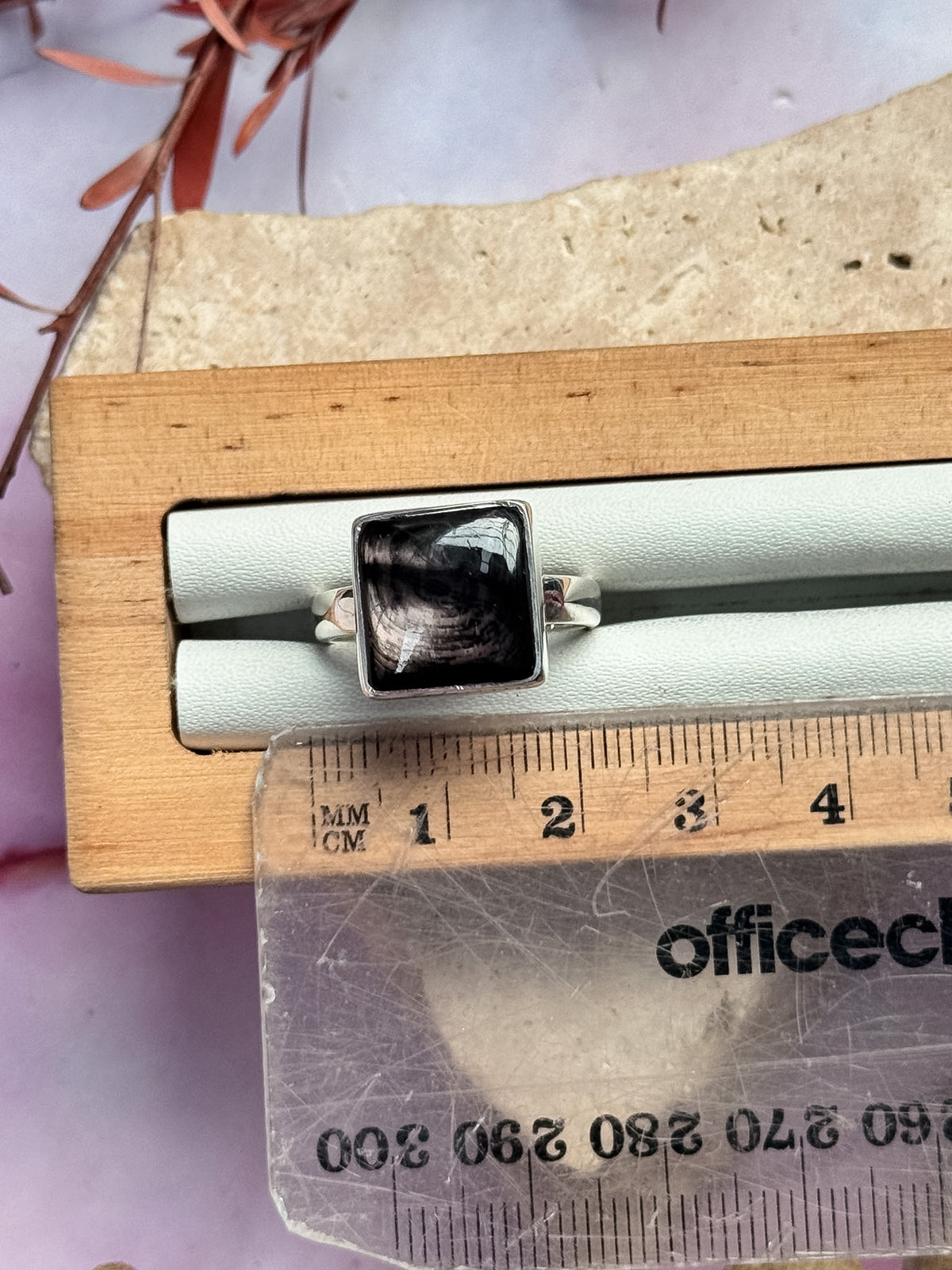 Hypersthene Ring - Size 9