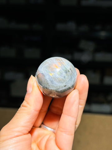 Purple Labradorite Sphere