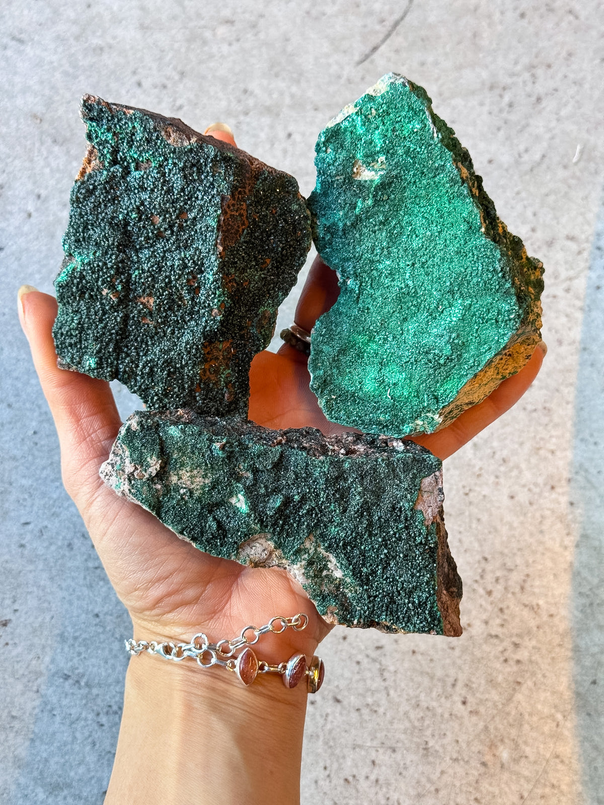Bortroiydal Congo Malachite Specimens