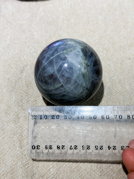 Purple Labradorite Sphere