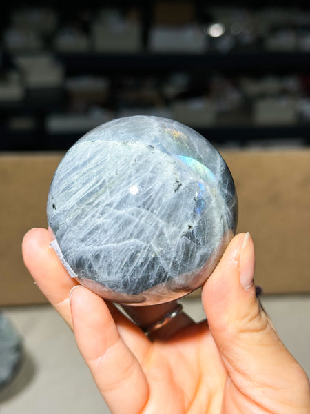 Purple Labradorite Sphere