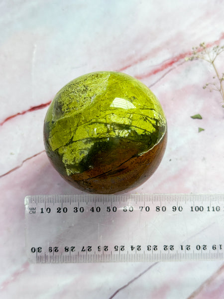 Green Opal Sphere