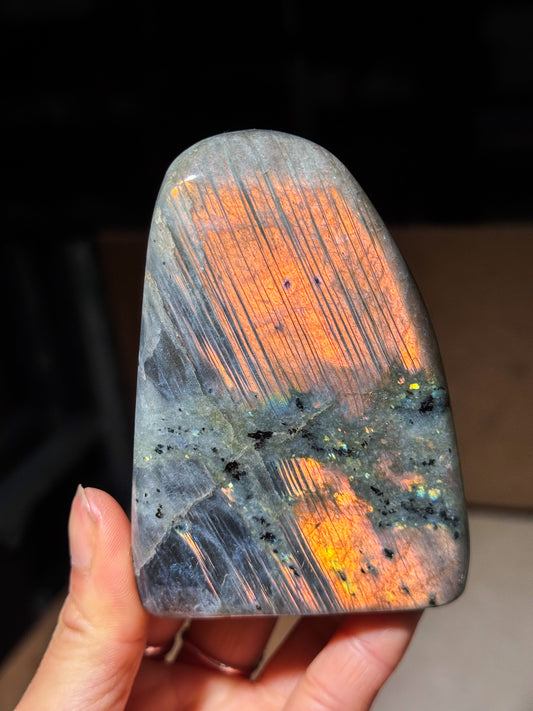 Orange Labradorite Freeform