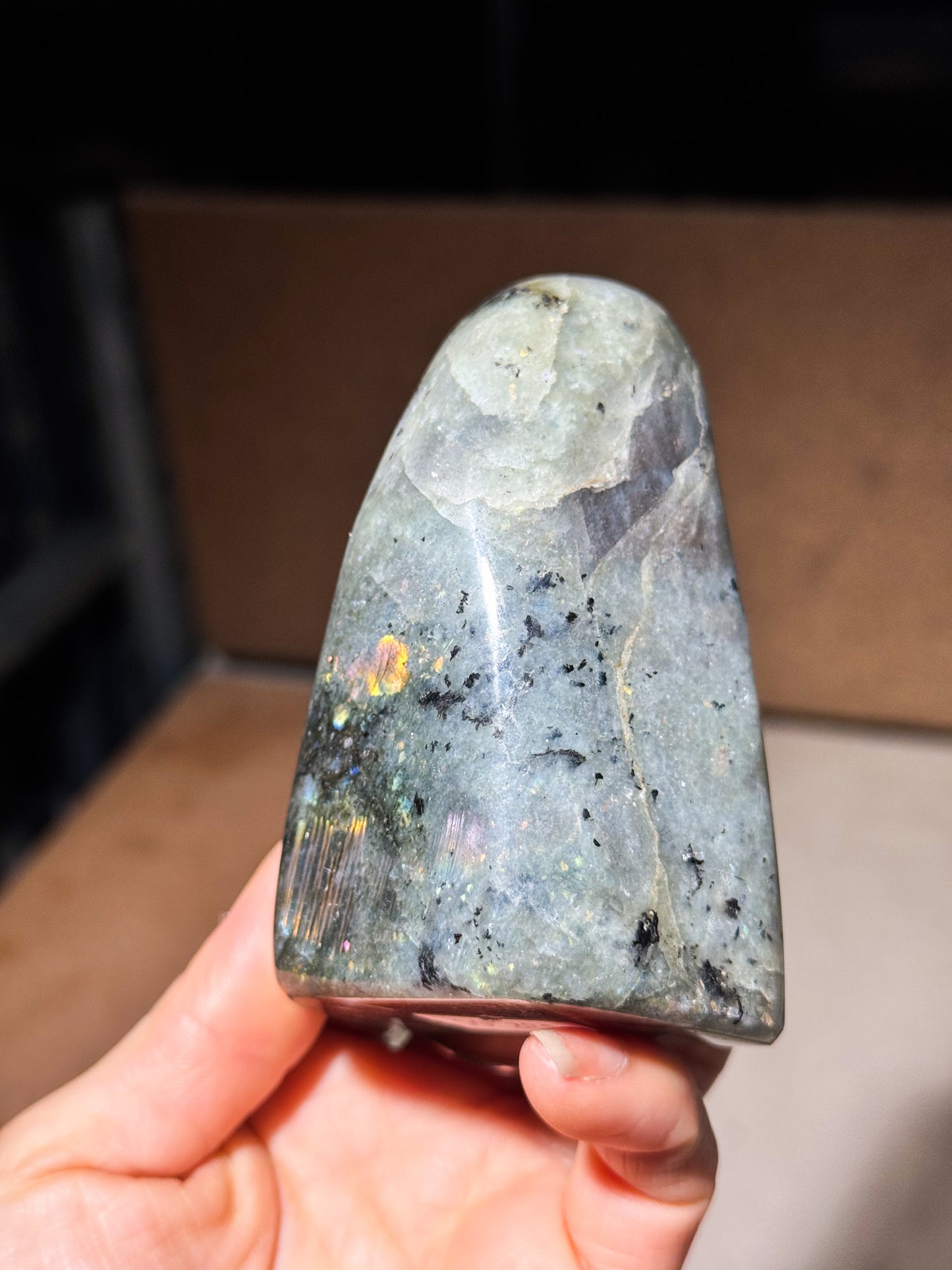 Orange Labradorite Freeform