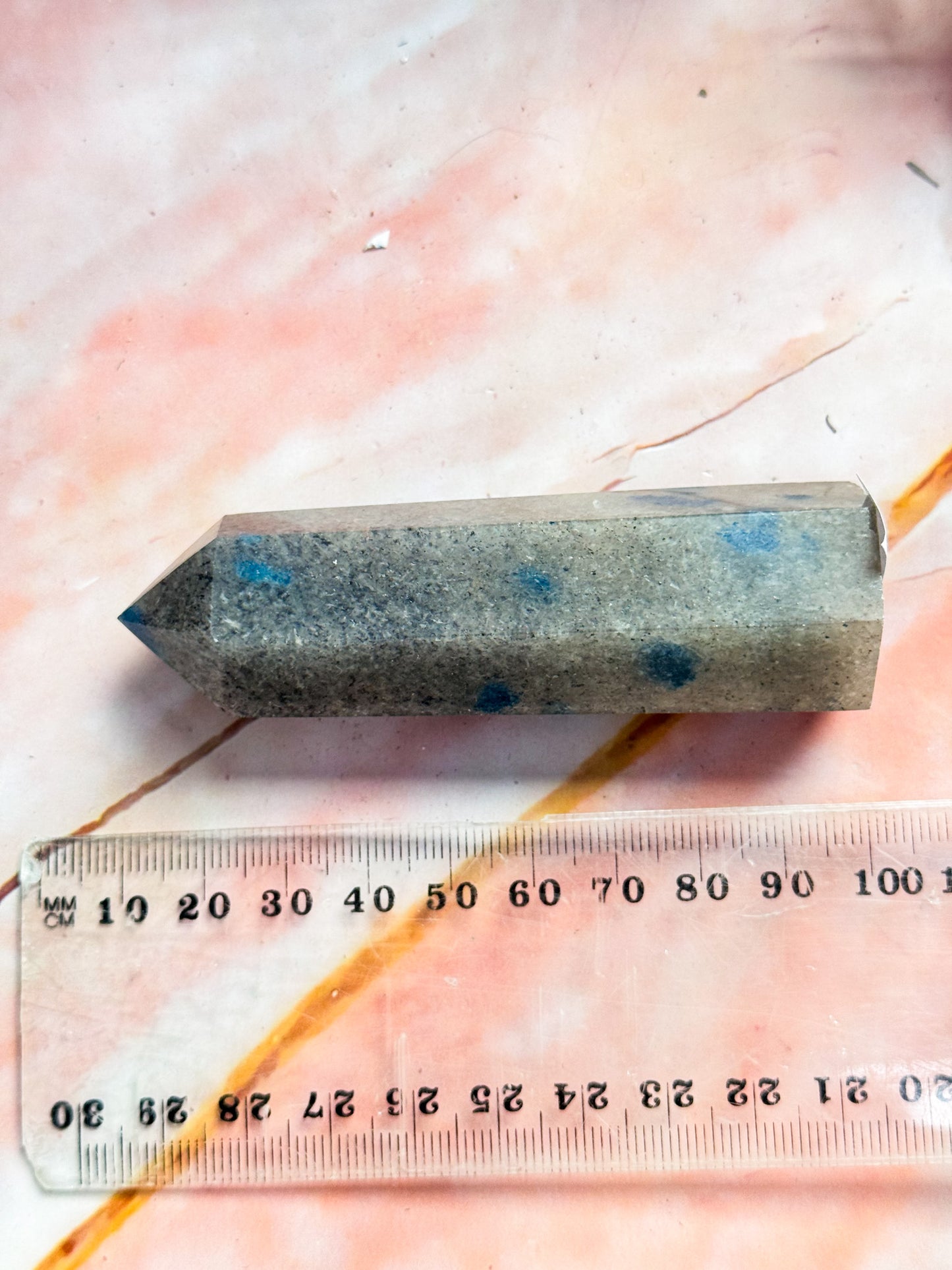 Trolleite Quartz Points