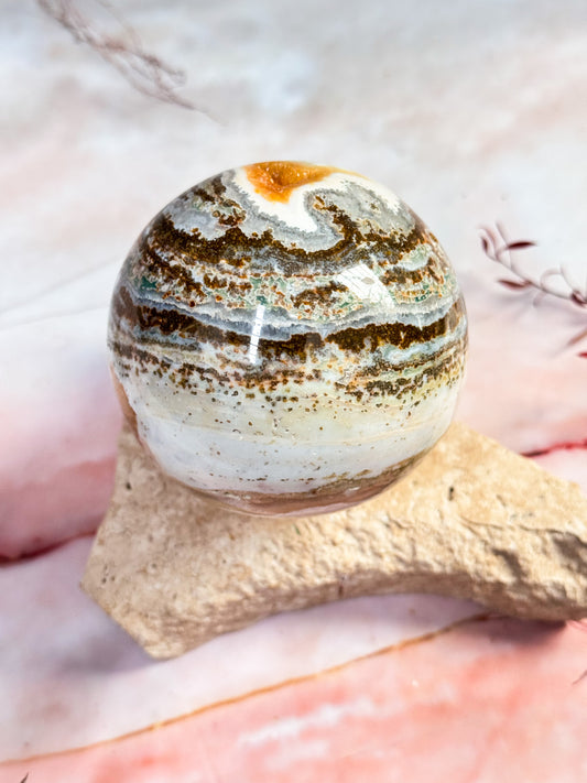 Ocean Jasper Sphere