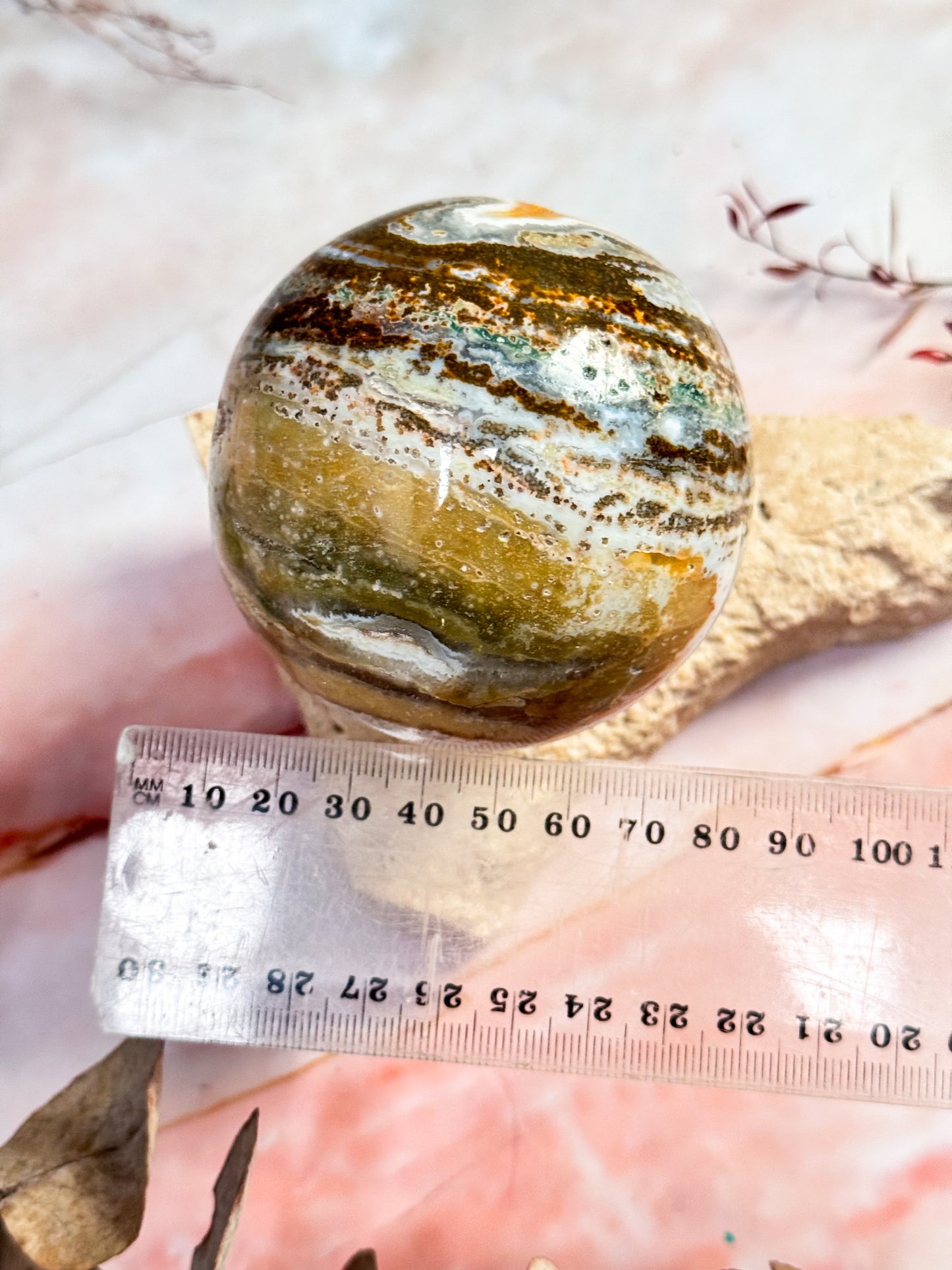 Ocean Jasper Sphere