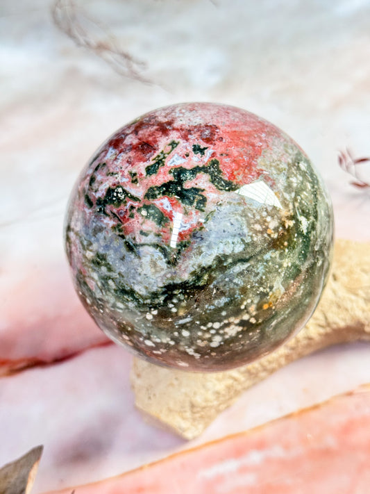 Ocean Jasper Sphere