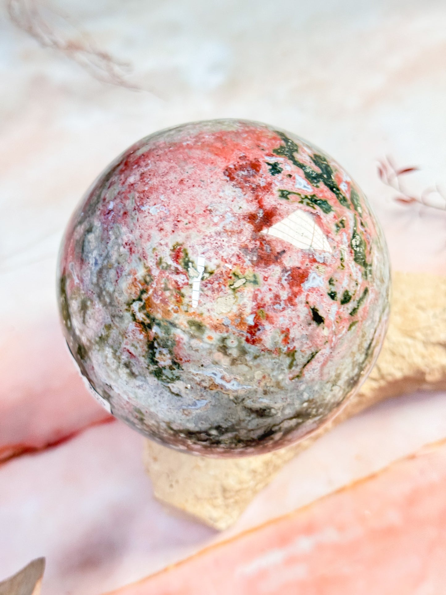 Ocean Jasper Sphere