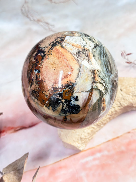 Ocean Jasper Sphere