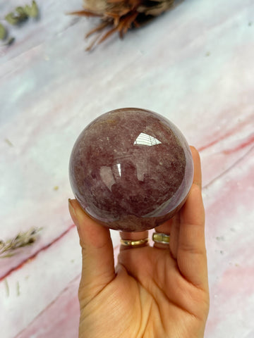 Strawberry Quartz Sphere