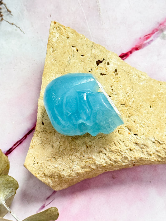 Aquamarine Skull