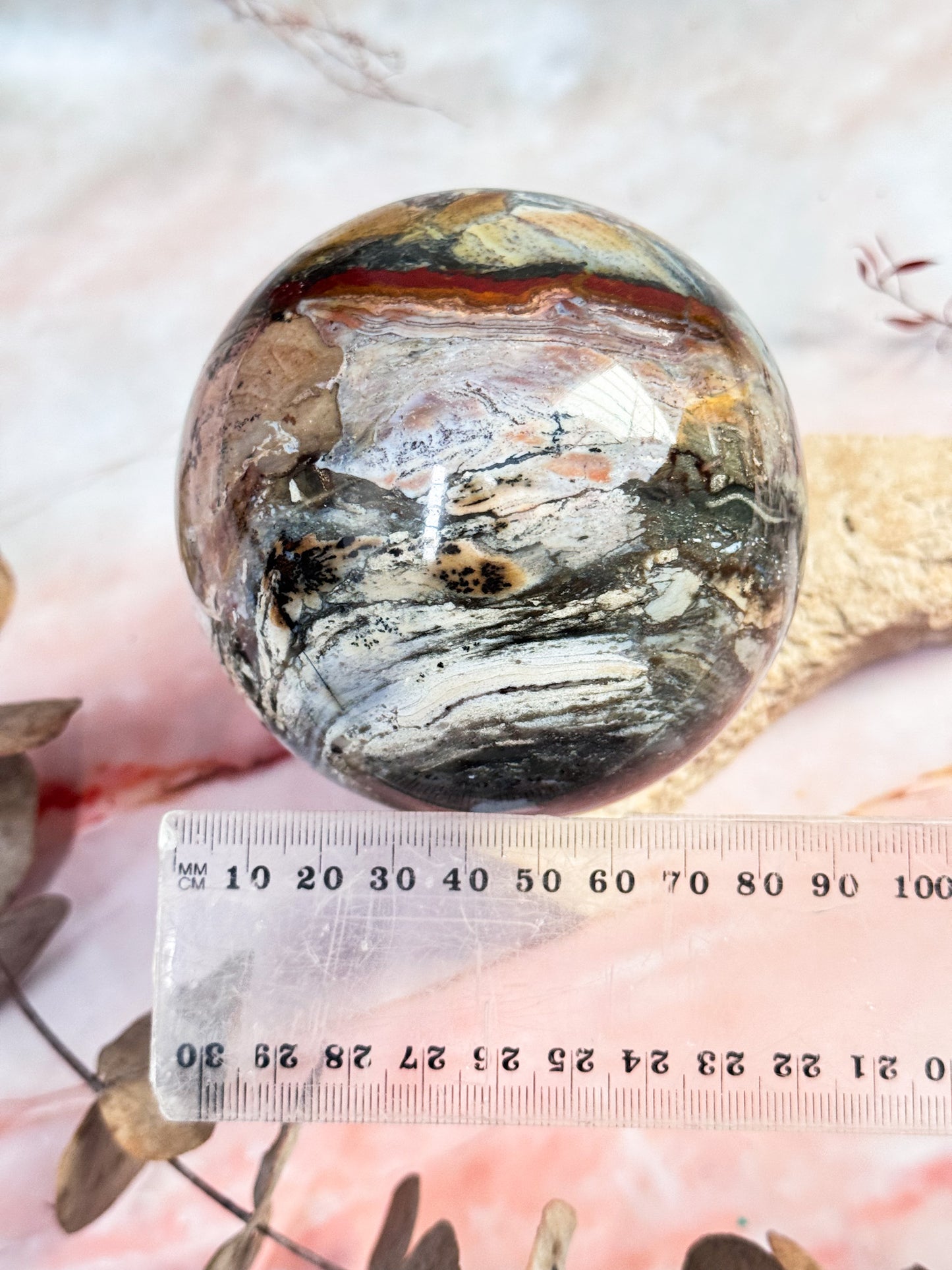 Ocean Jasper Sphere
