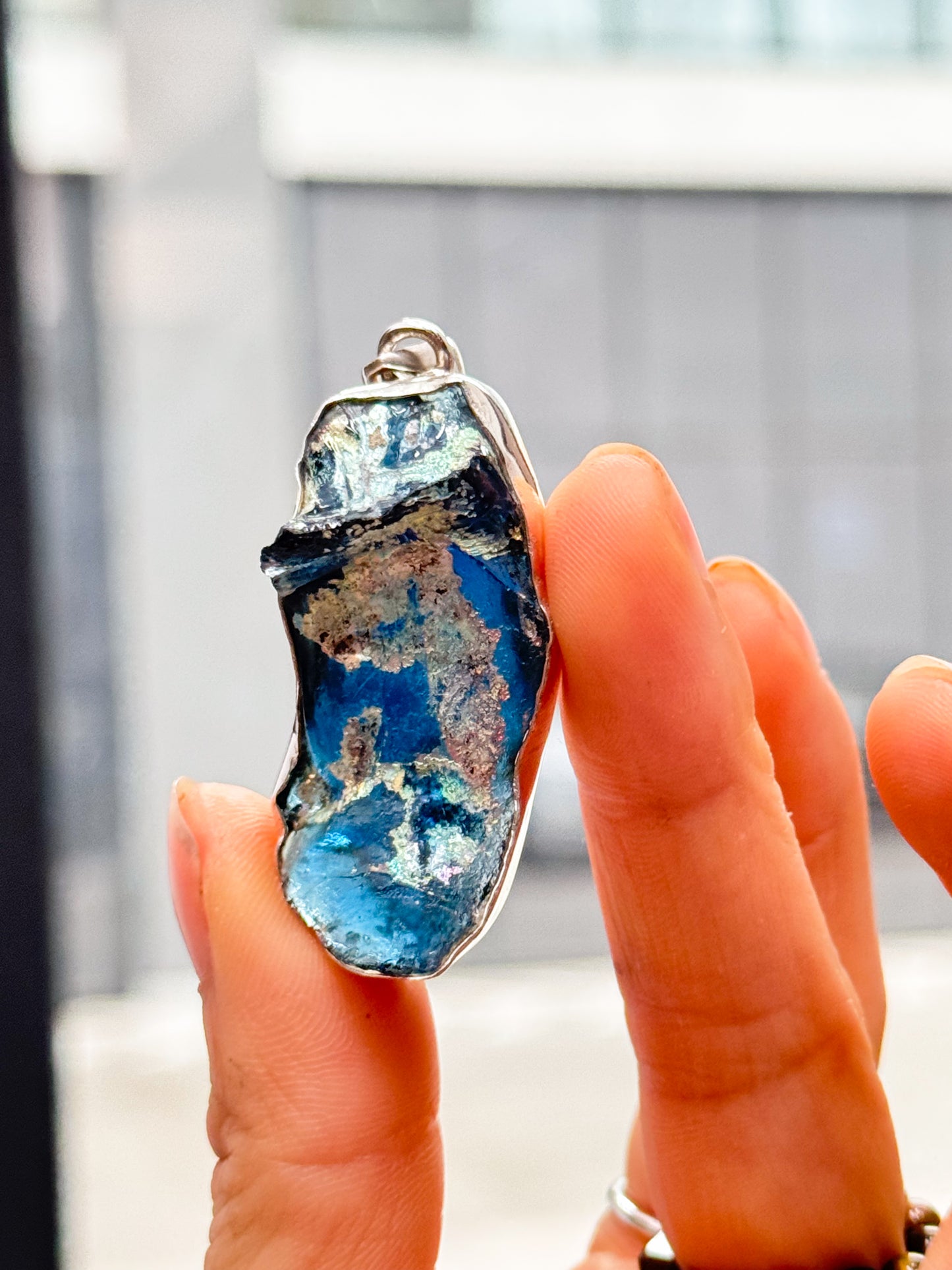 Ancient Roman Glass Pendant