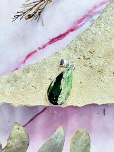 Chrome Chalcedony Pendants