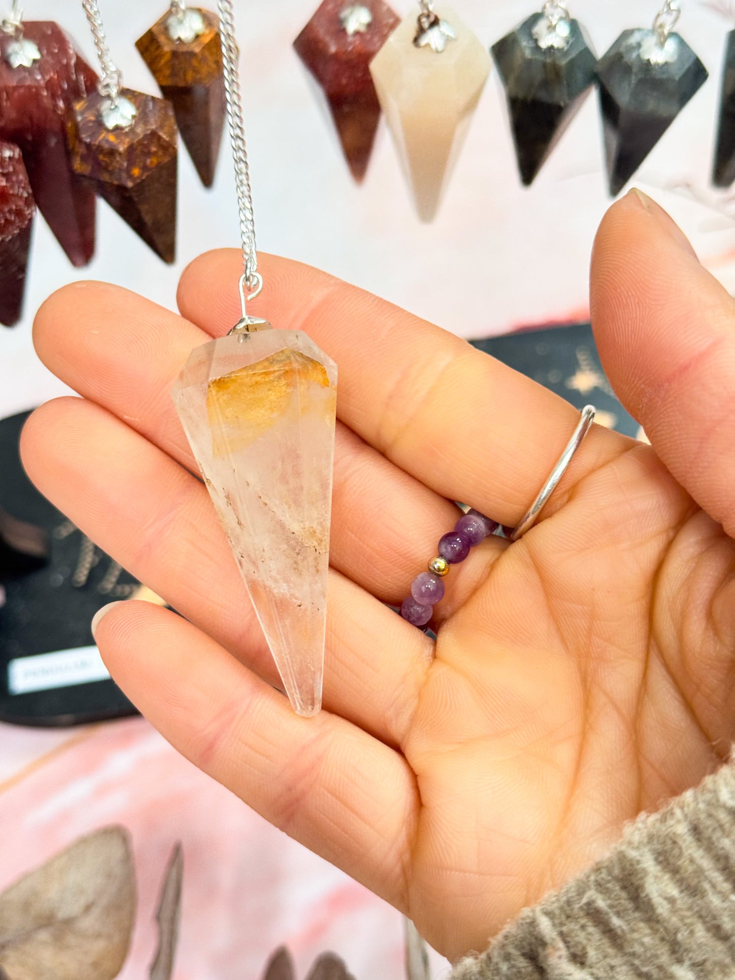Crystal Pendulums