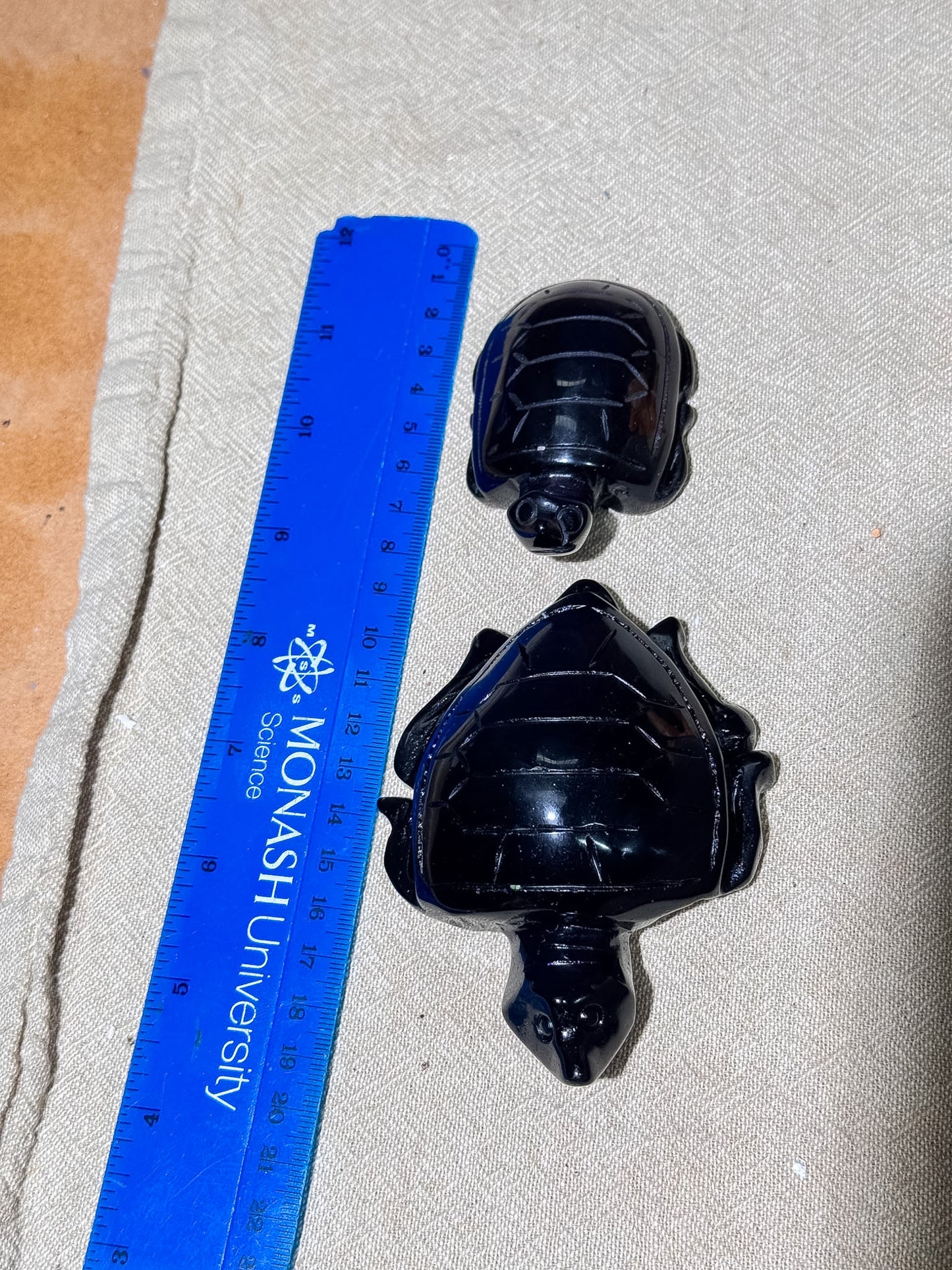 Rainbow Obsidian Turtles