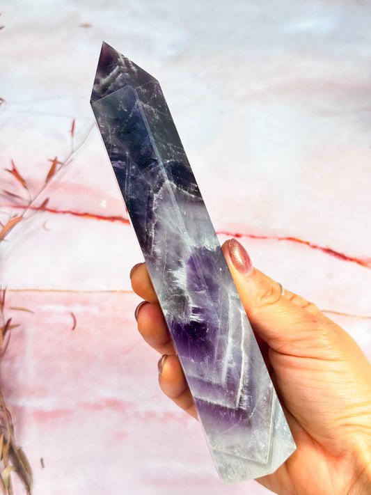 Chevron Amethyst Tower