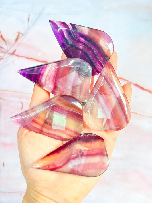 Purple Fluorite Freeforms