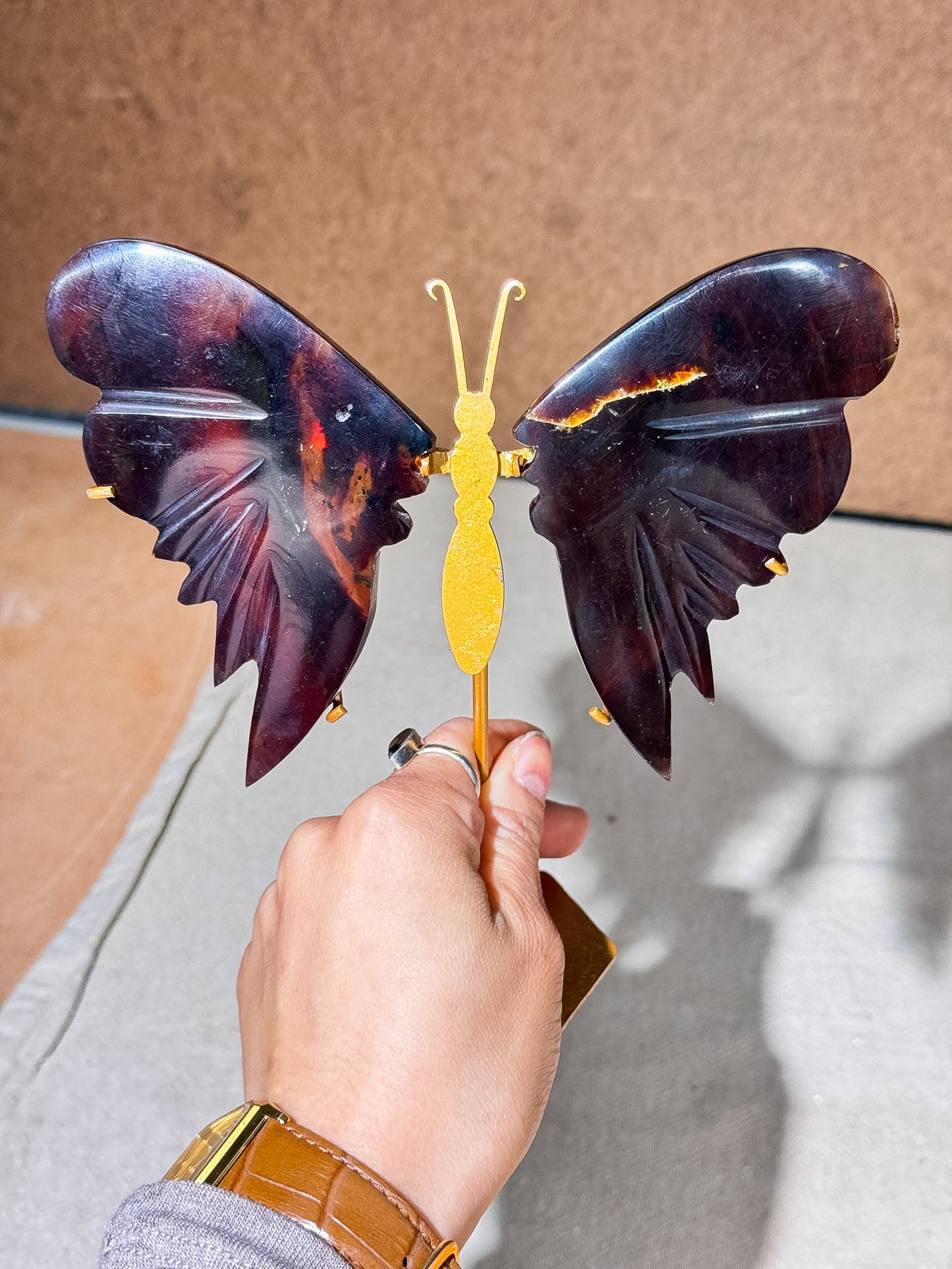 Blue Amber Wing Set - UV Reactive