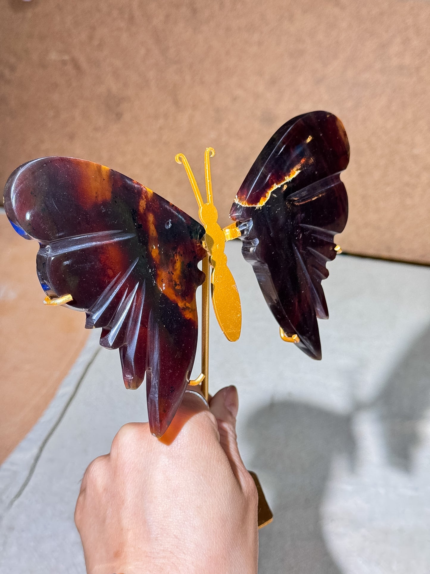Blue Amber Wing Set - UV Reactive