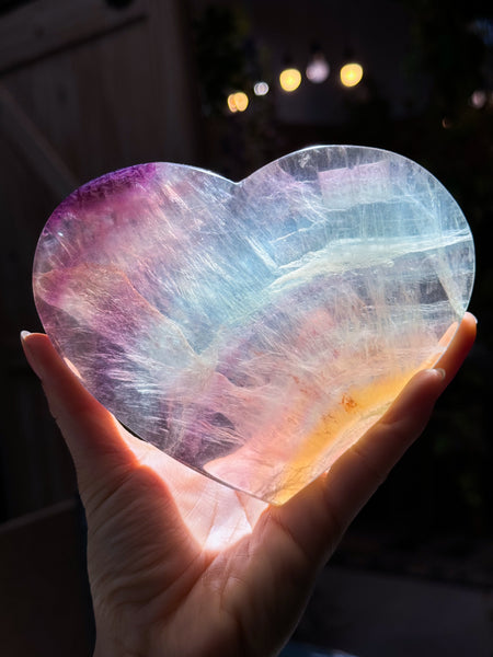 Candy Fluorite Heart