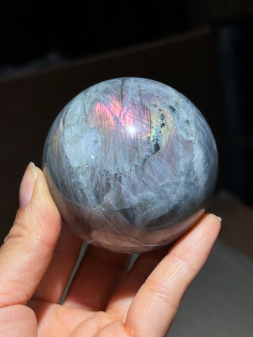 Purple Labradorite Sphere