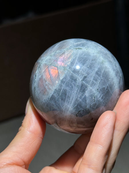 Purple Labradorite Sphere