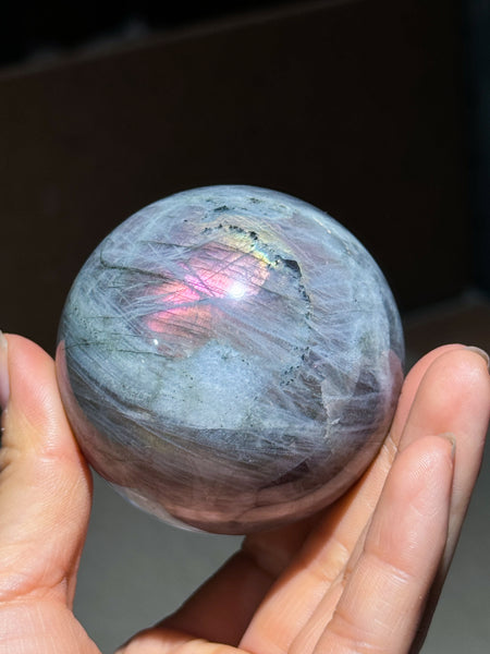 Purple Labradorite Sphere