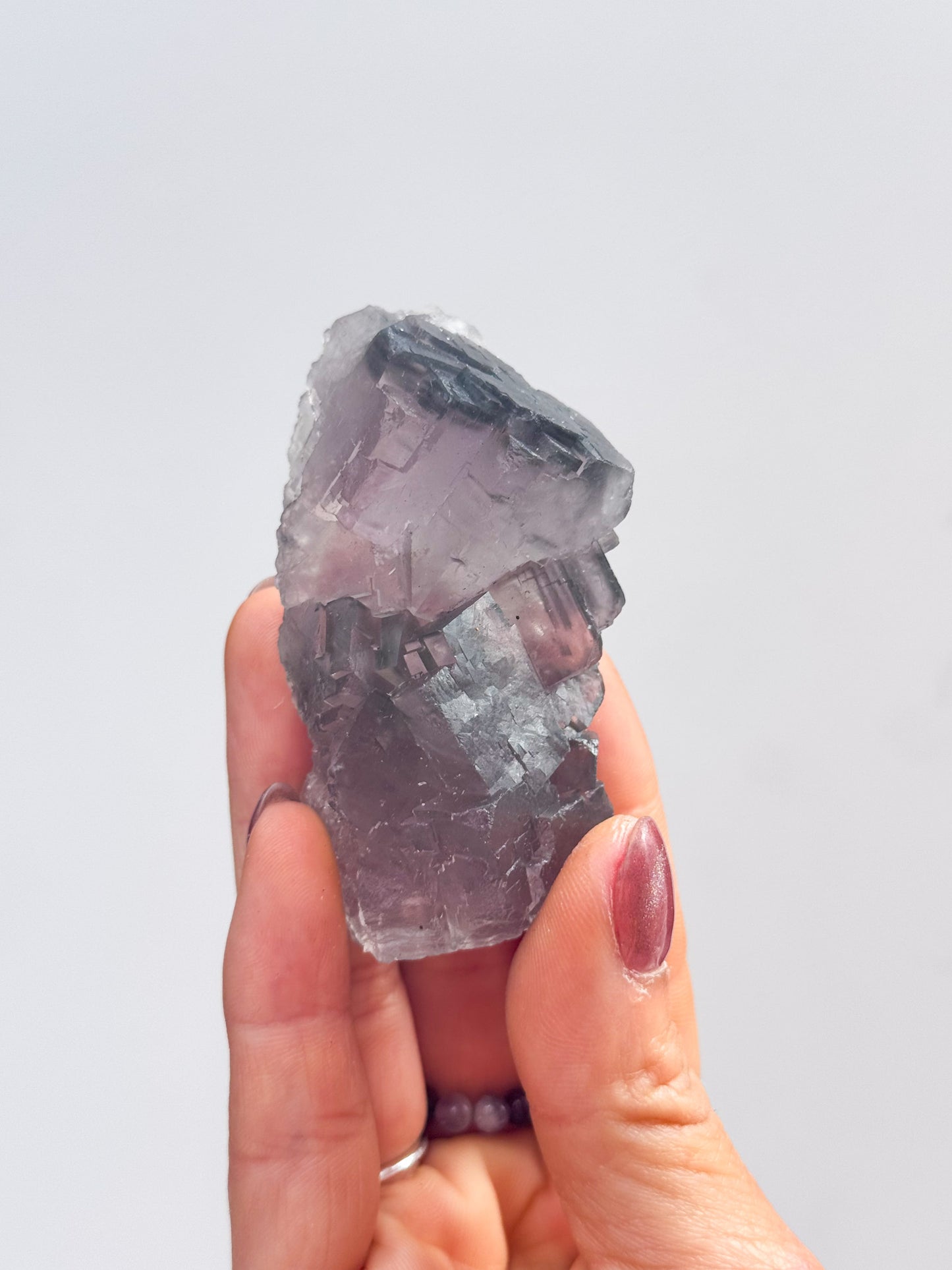 Black Fluorite Clusters