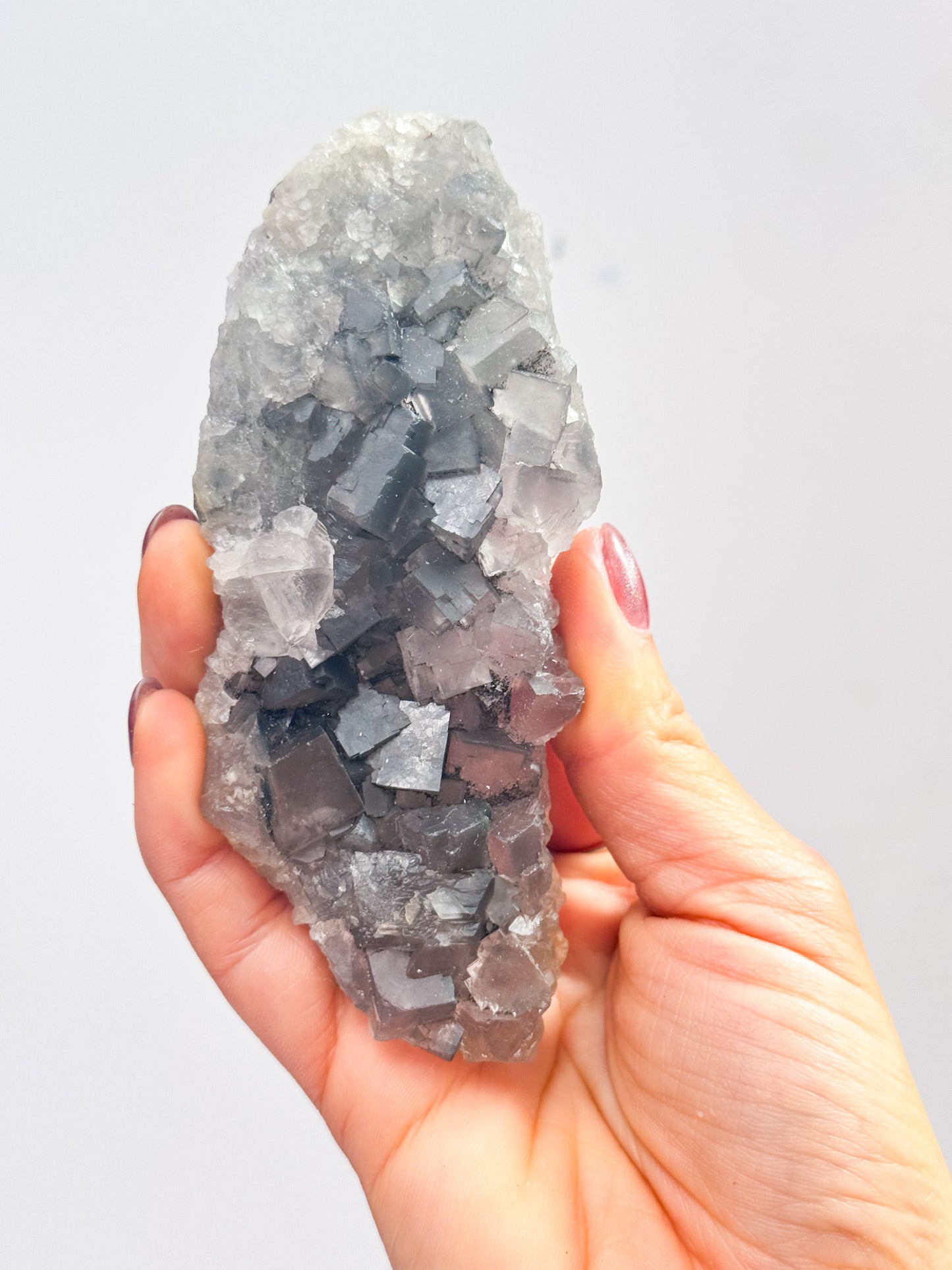 Black Fluorite Clusters