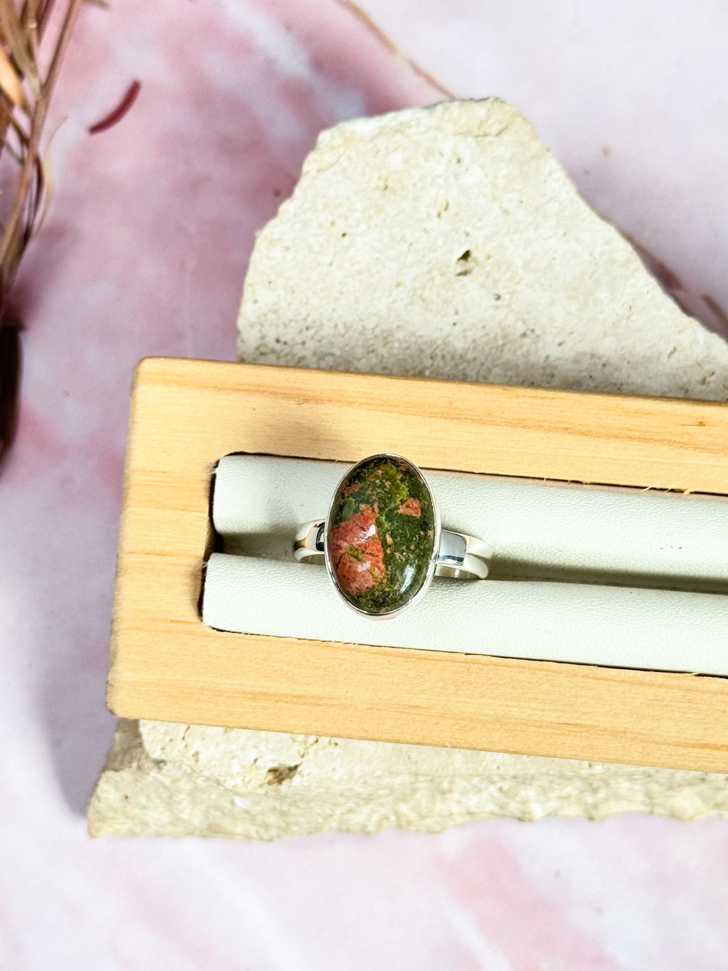 Unakite Rings