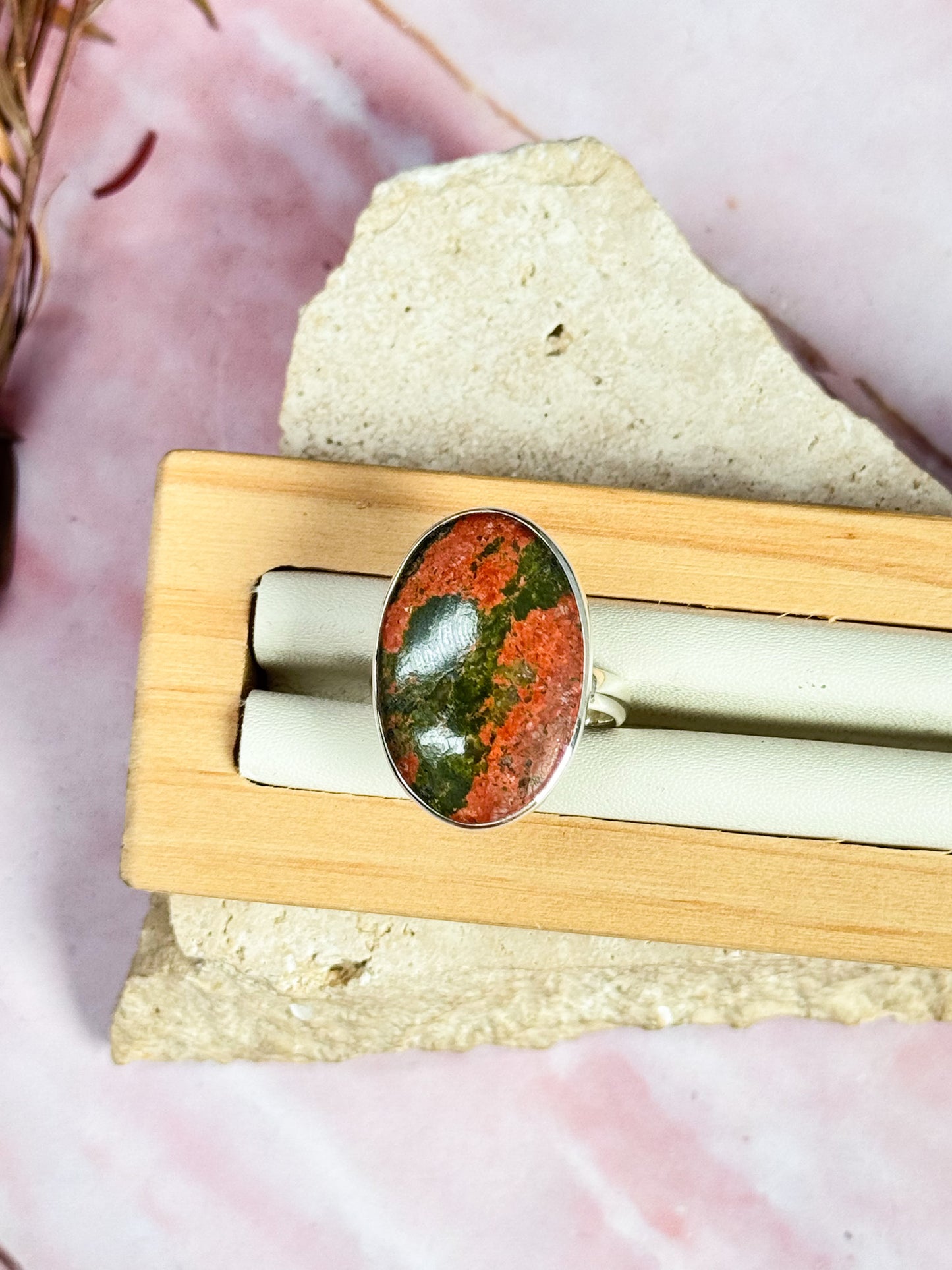 Unakite Rings