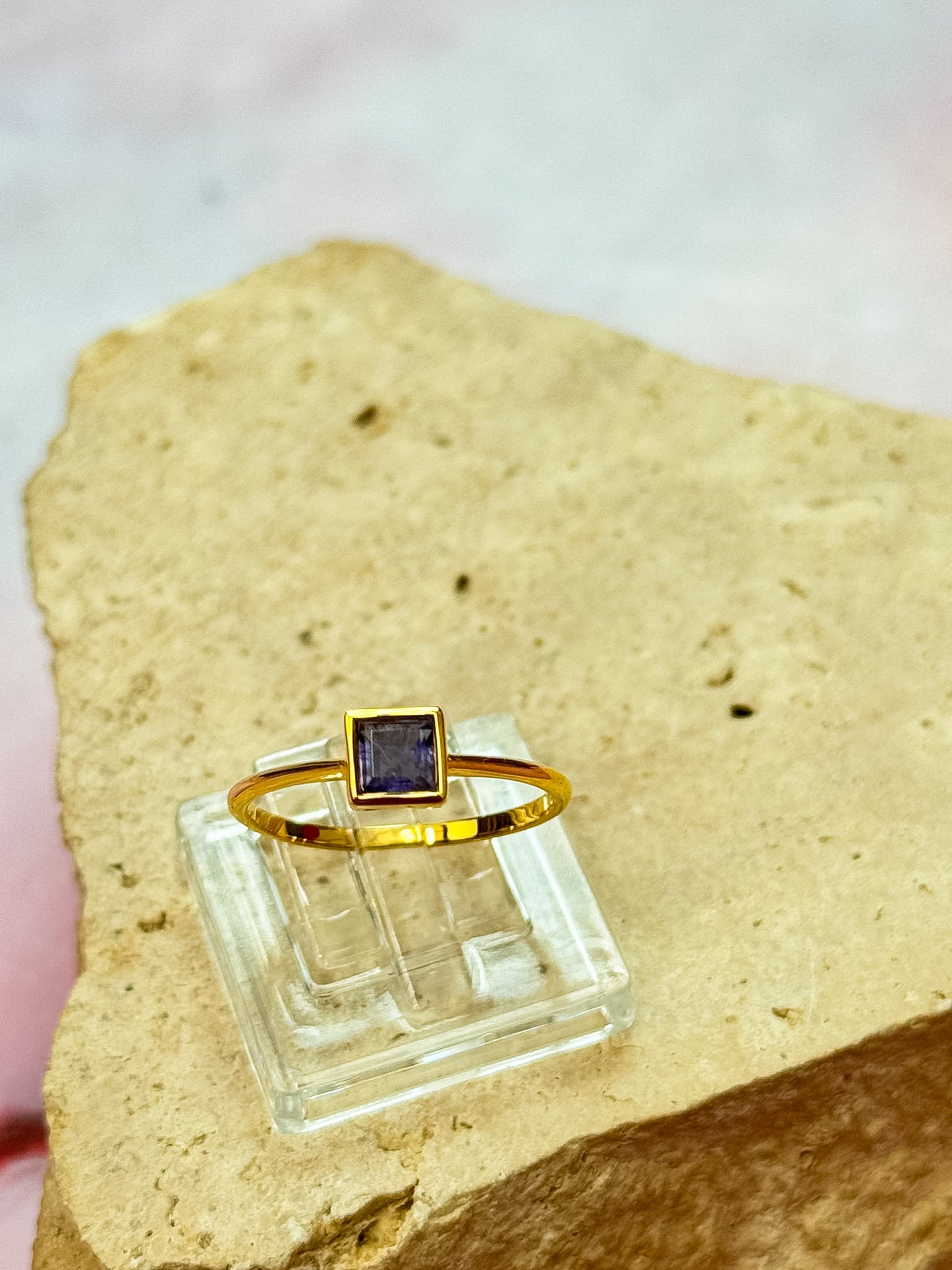 18K Gold Vermeil Dainty Rings