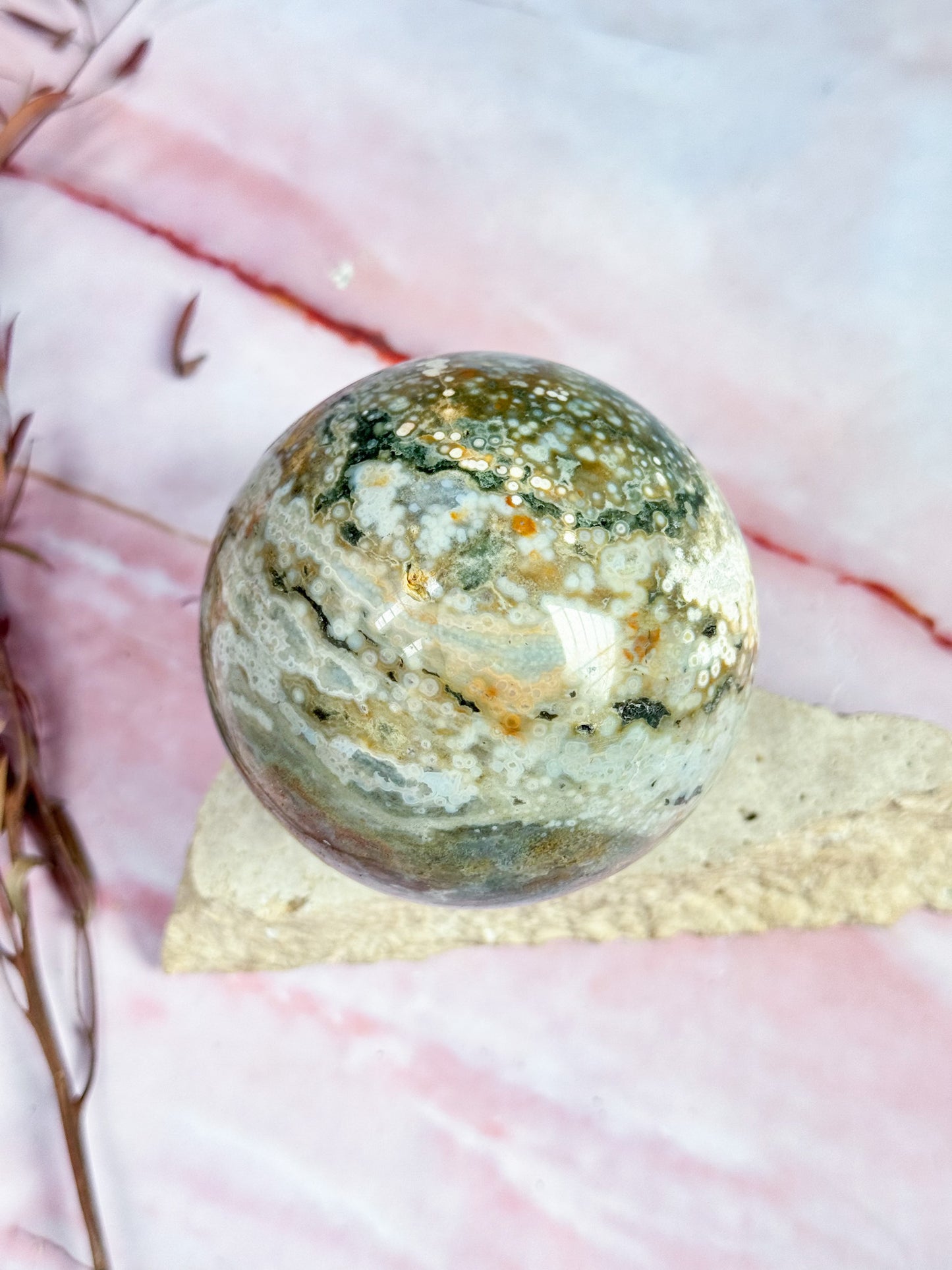 Ocean Jasper Sphere