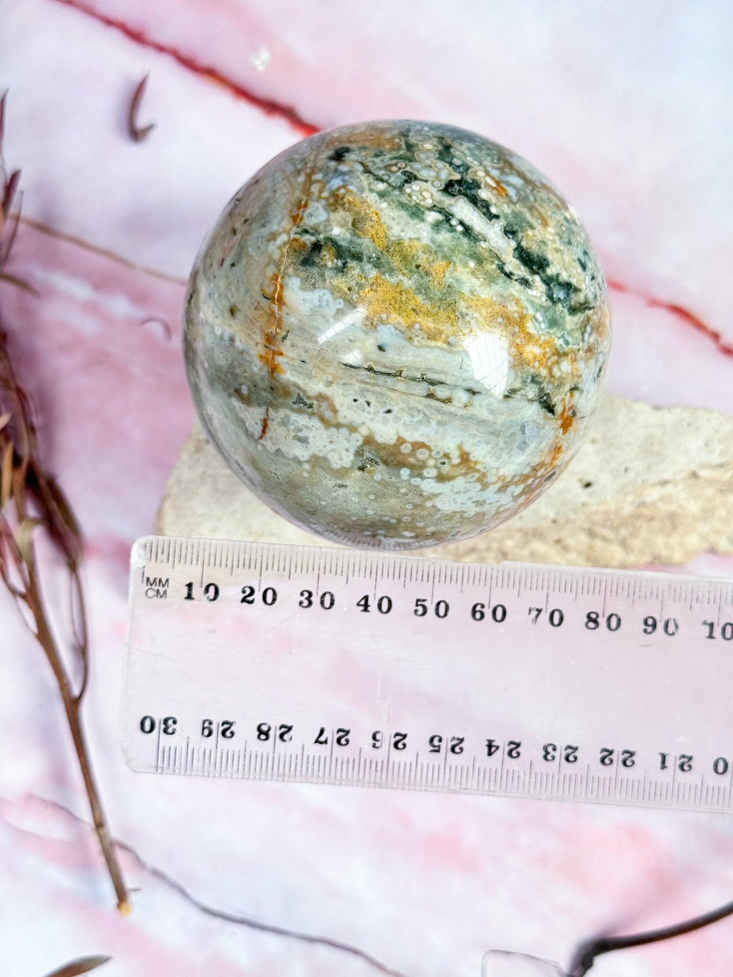 Ocean Jasper Sphere