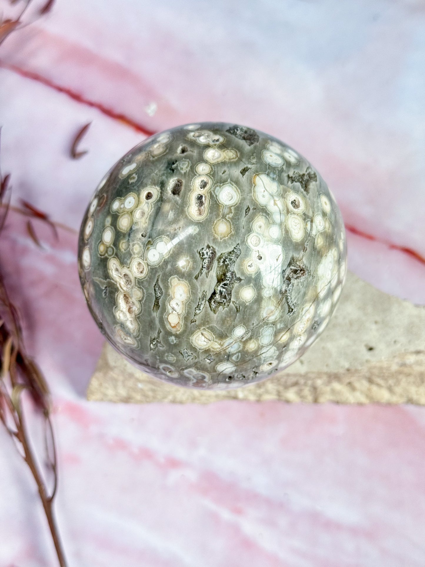 Ocean Jasper Sphere