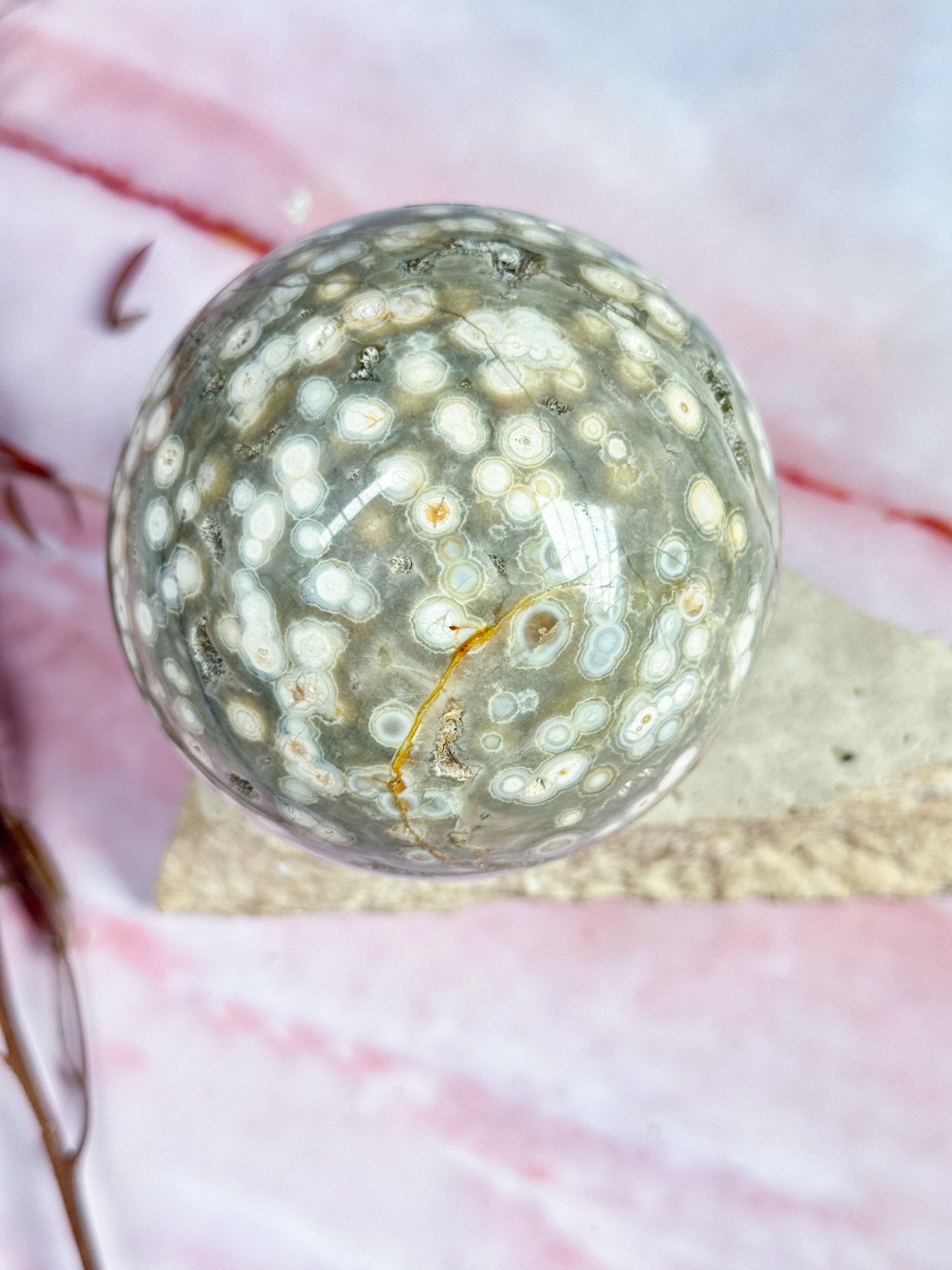 Ocean Jasper Sphere