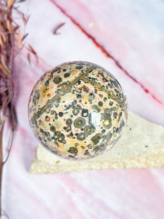 Leopard/Snake Skin Jasper Sphere