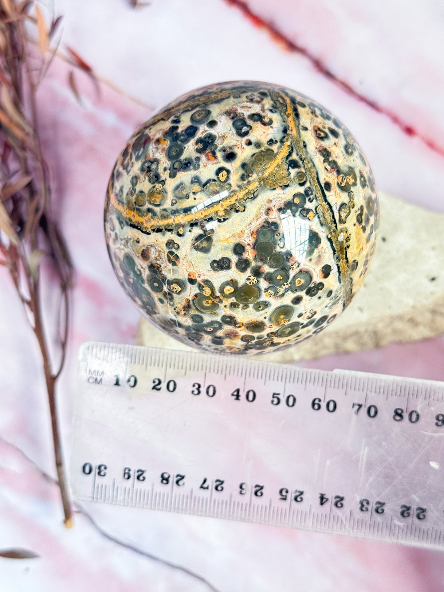 Leopard/Snake Skin Jasper Sphere