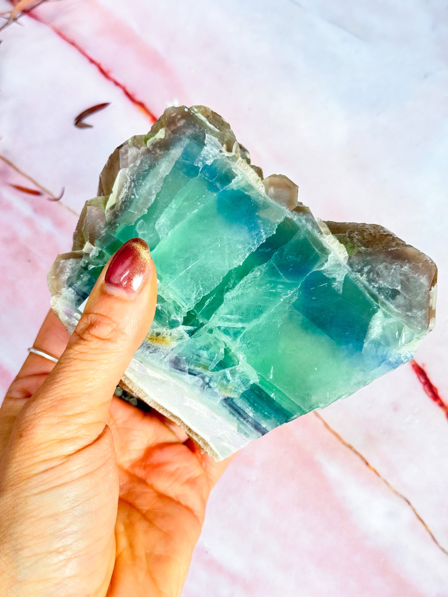 Fluorite Slice