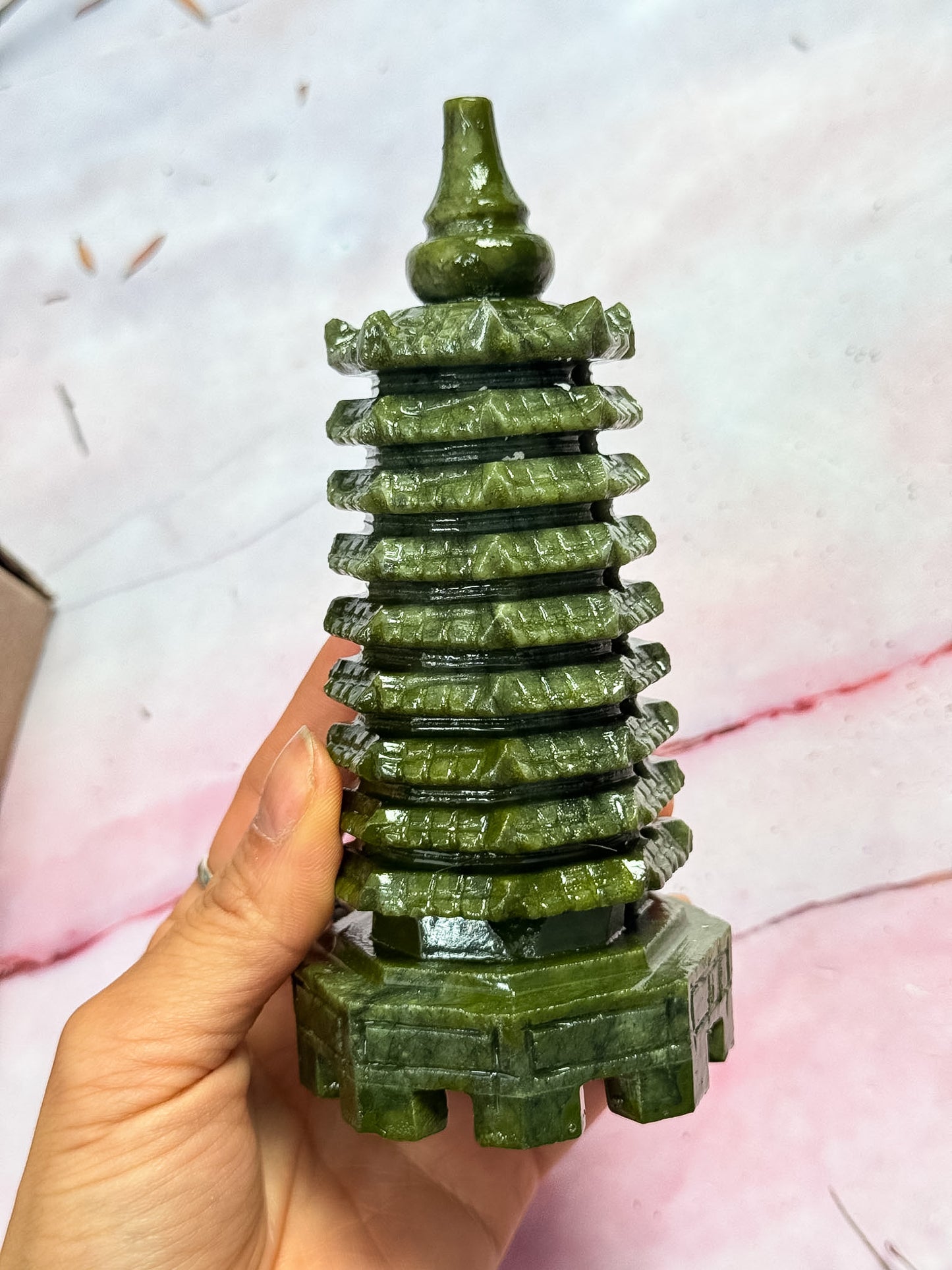 Serpentine Pagoda Carvings