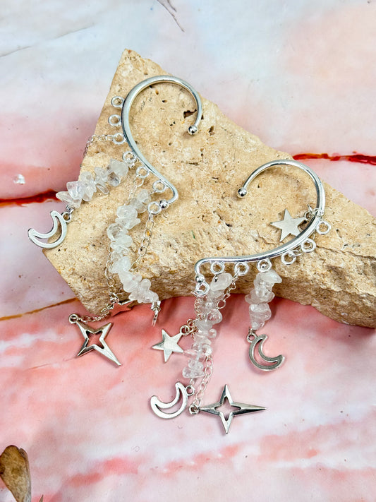 Crystal Fairy Ear Cuffs