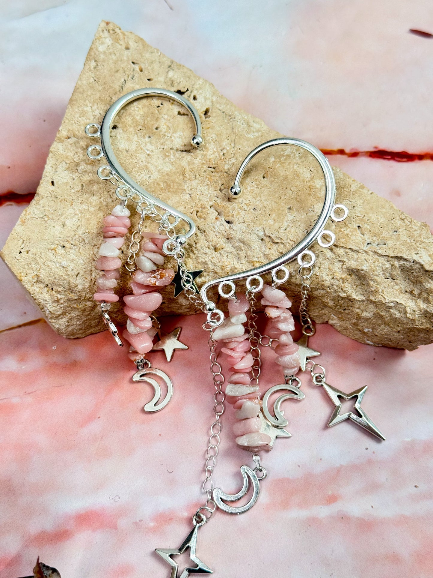 Crystal Fairy Ear Cuffs