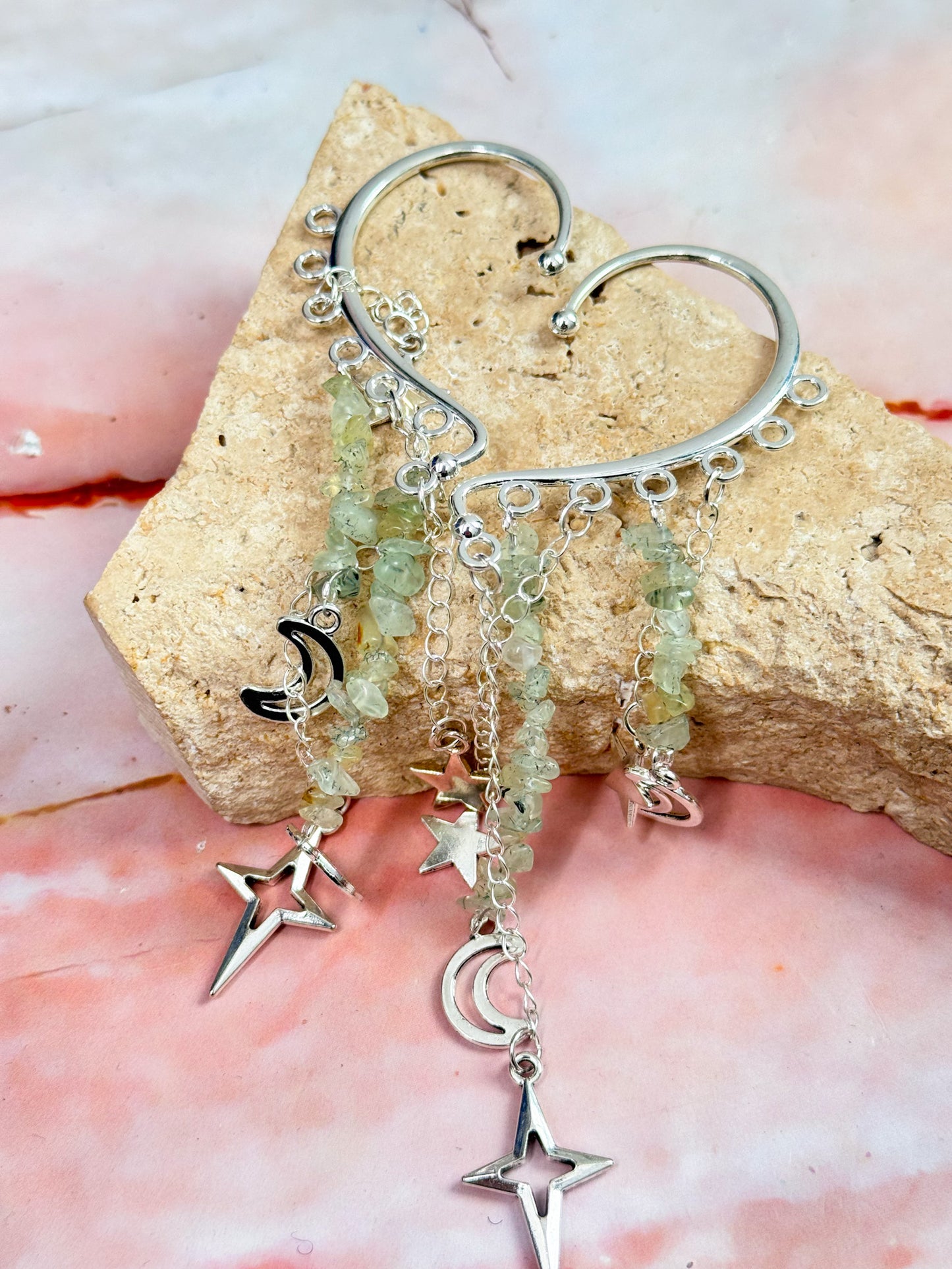 Crystal Fairy Ear Cuffs