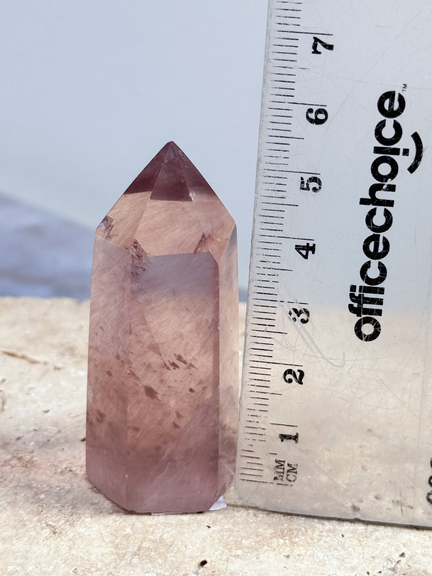 Pastel Pink Fluorite Points