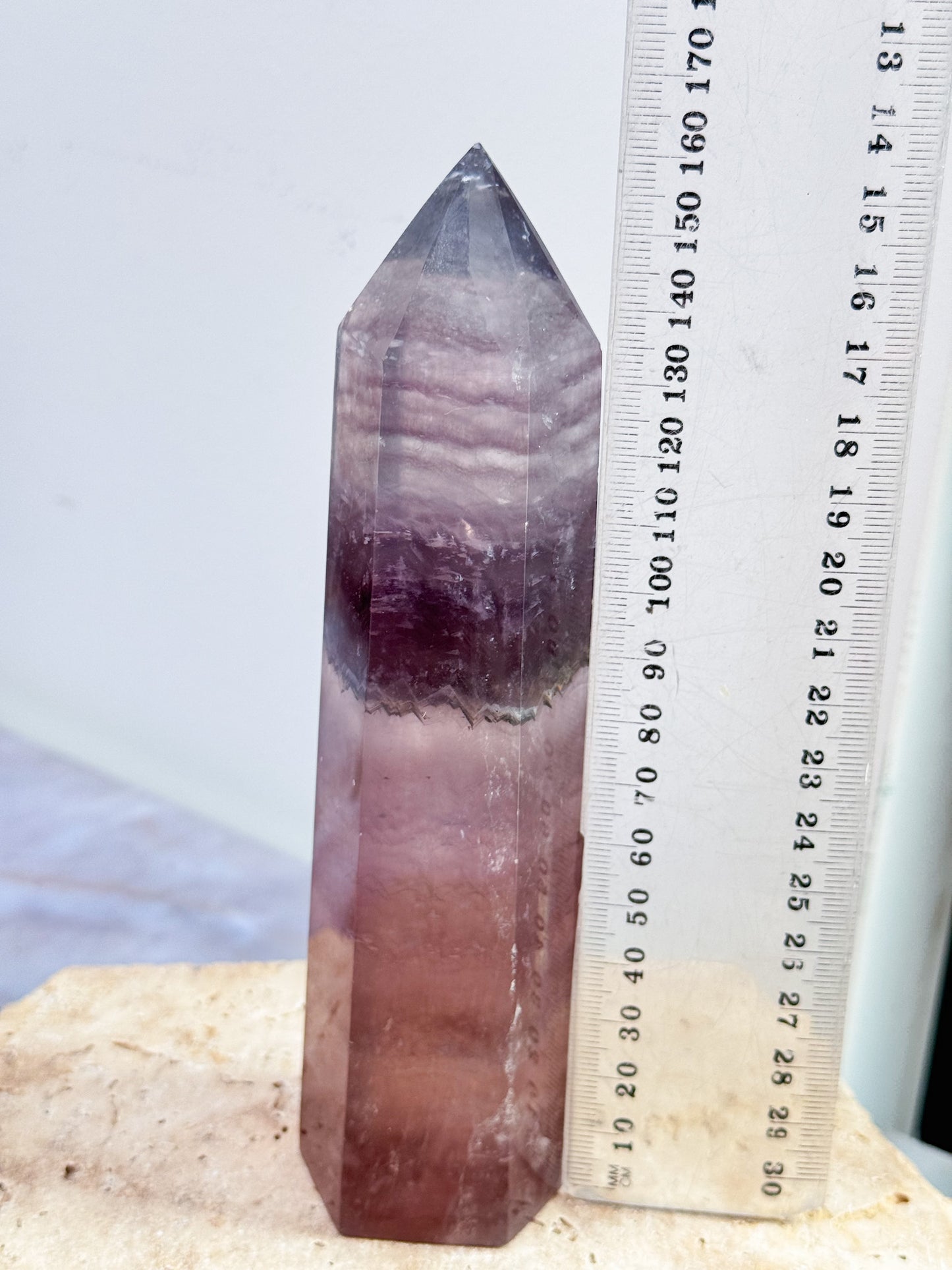 Pink Fluorite Tower