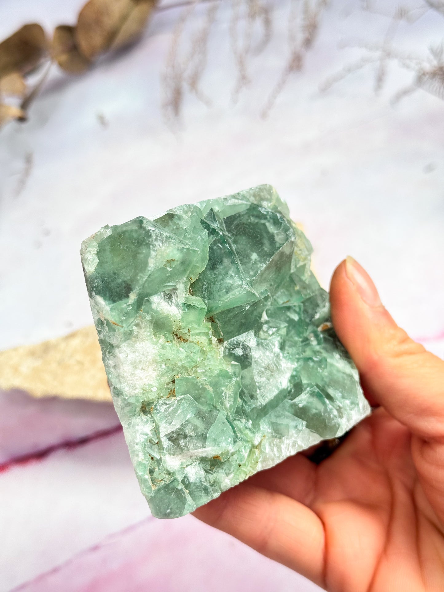 Cubic Fluorite Cluster