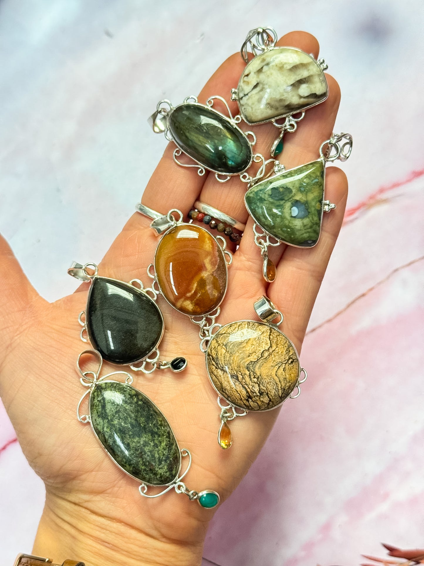 Discounted Double Pendants - Sterling Silver